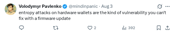 Captured screenshot of the reply by @mindinpanic
