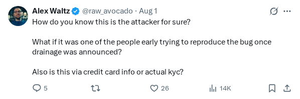 Captured screenshot of the reply by @raw_avocado