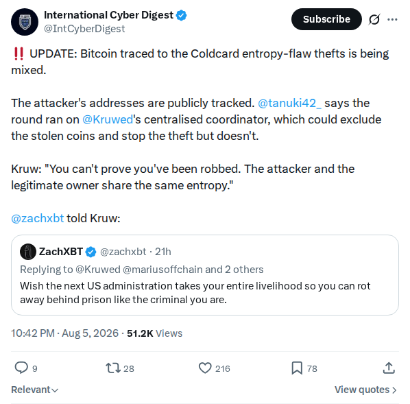 Captured screenshot: Intcyberdigest 2085013507913687508