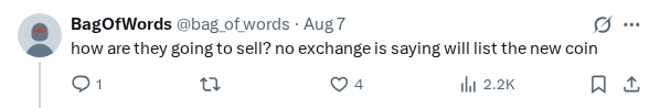 Captured screenshot of the reply by @bag_of_words
