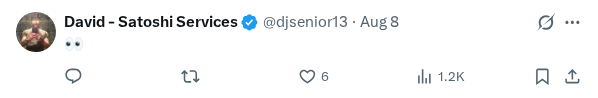Captured screenshot of the reply by @djsenior13