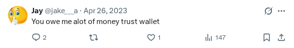 Captured screenshot of the reply by @jake___a